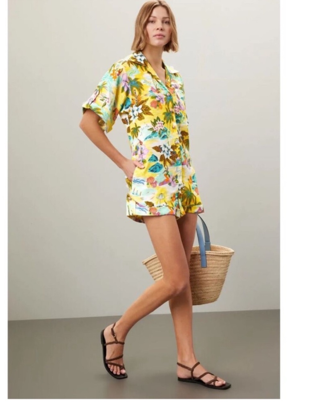 Alemais Holiday Boyfriend Playsuit
Romper Sz 6